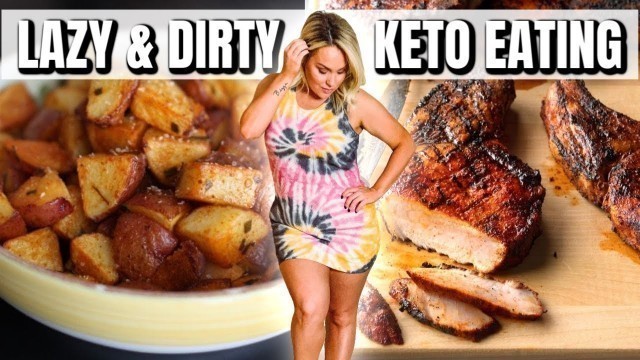 'WHAT I EAT TO LOSE WEIGHT 2020 / FULL DAY OF EATING KETO FOR WEIGHTLOSS / DANIELA DIARIES'