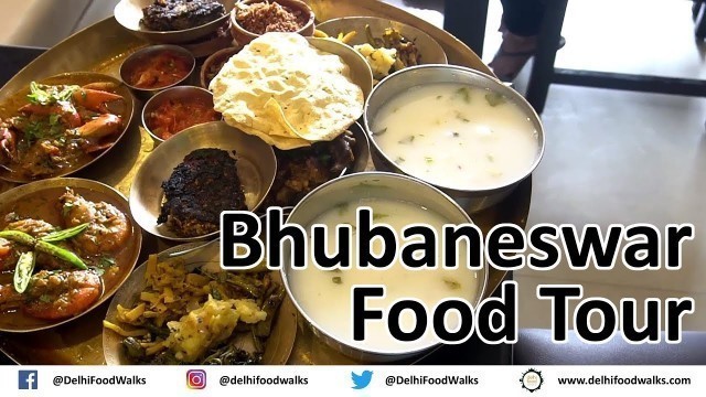 'Bhubaneswar Street Food Tour | Odisha Food Walks I Indian Street Food'