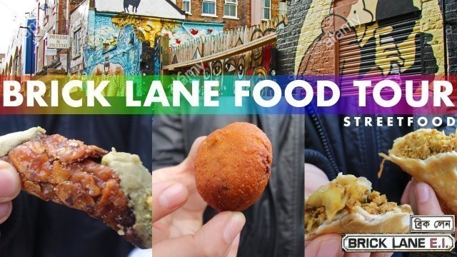 'Samosas Croquettes and Pistachio Cannoli\'s Brick Lane Street Food Market'