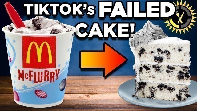 'Food Theory: Testing the McDonalds McFlurry Cake! (Viral TikTok Hack)'