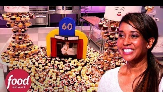 '¡A Marilyn Monroe le hubiese gustado probar esto! | Cupcake Wars | Food Network Latinoamérica'