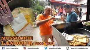 'Mussoorie/Landour food tour | Swimming Momo + World’s Best Pancake + Cheesy Omelette'