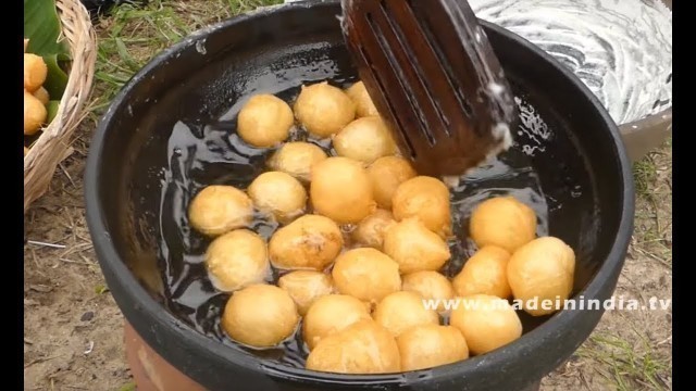 'GRANDMA MAKING TRADITIONAL STYLE MYSORE BONDA | VILLAGE FOODS MAKING BY GRANDMA street food'