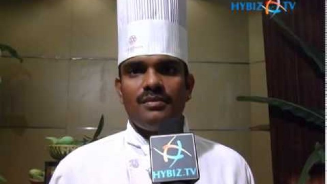 'Prasad chef speaking about Golkonda Dosas & Pesarattu festival,hyderabad'