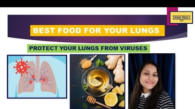 'Best Foods for Your Lungs | Protect Your Lungs from  Viruses | Food Tech Speaks | Manisha Anand'