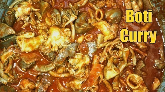 'Goat Intestine Gravy || Cooking Goat Boti with Goat Lungs || Village Food Recipes(2020)'