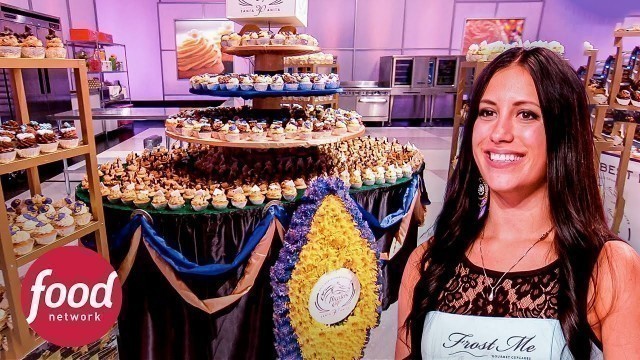 'Gana la competencia al decorar con flores naturales | Cupcake Wars | Food Network Latinoamérica'