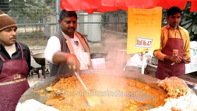 'Kathi kabab of Mysore, Karnataka at National Street Food Festival'