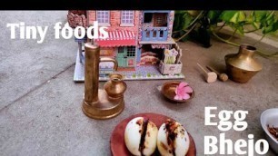 '#Tinyfoods#EggBejo Burmese Bejo-Boiled egg recipes in tamil சென்னை street food பேஜோ how to make bejo'