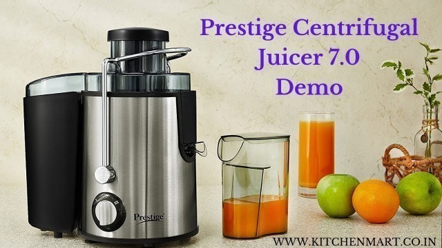 'Prestige Centrifugal Juicer 7.0 Demo | Best Juicer'