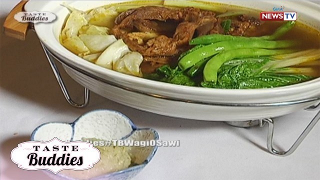 'Taste Buddies: Laoya, Alden Richard’s favorite food'