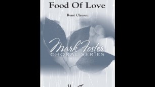 'If Music Be the Food of Love (SATB Choir) - by René Clausen'