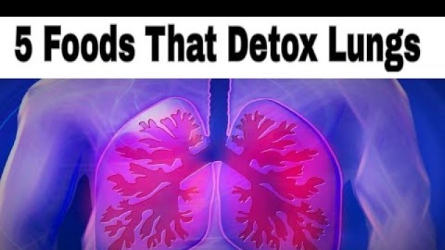 '5 Foods For Lungs Healing | Lung Detox | Foods For lungs'