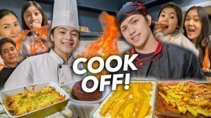 'Who Can COOK The BEST FOOD?! (Siblings Cook Off SARAP!!) | Ranz and niana'