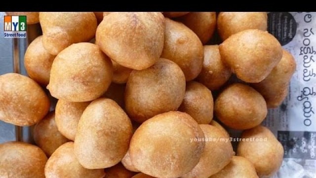 'MYSORE BAJJI - BREAKFAST FOOD IN SOUTH INDIA - 4K VIDEO street food'