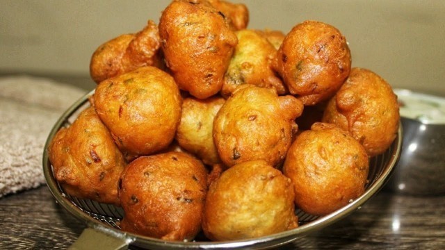 'Street style Mysore Bhajji recipe at home || Mysore Bonda recipe'