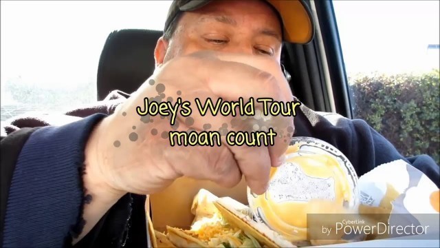 'Joey\'s World Tour moan count'