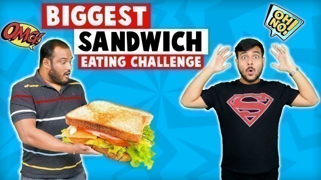 'BIG CHEESE SANDWICH EATING CHALLENGE | Sandwich Eating Competition | Viwa Food World'