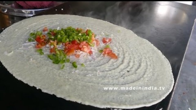 'MIXED VEG MYSORE DOSA MAKING street food'