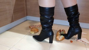 'Tons of Food Crush Buffalo Boots Part 2 Preview'