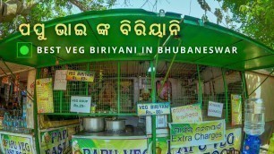 'BEST BIRIYANI IN BHUBANESWAR | STREET FOOD IN BHUBANESWAR | BEST VEG BIRIYANI BHUBANESWAR |'