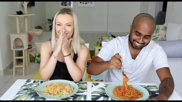 'SPICEY NOODLES CHALLENGE FAIL WITH MY SRI LANKAN HUSBAND'