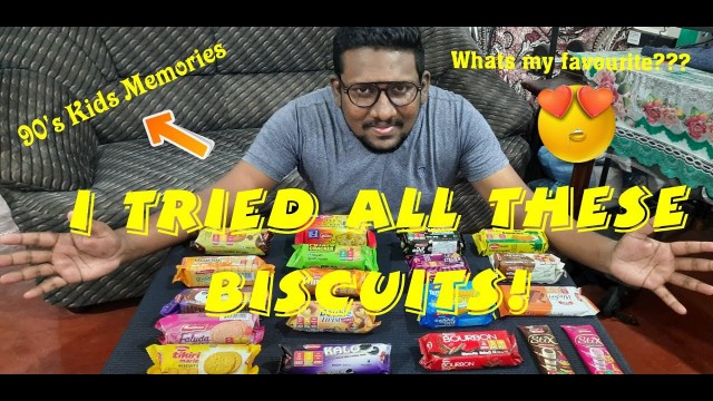 'Biscuit Review | New Types of Biscuits | Flavours | 90\'s Kids | Sri Lankan Food Review'