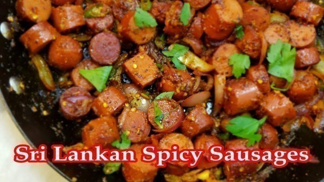 '2 Mins Recipe: Sri Lankan Super Spicy Sausages'