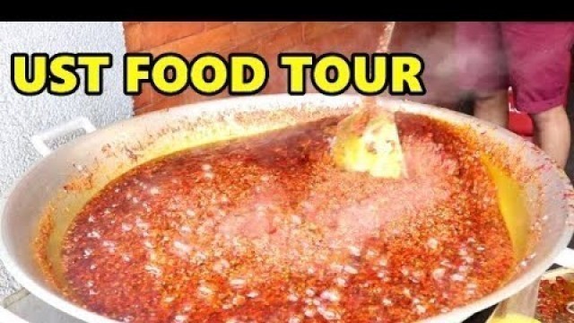 'ULTIMATE UST FOOD TOUR! SAMPALOC, MANILA'