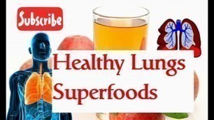 'Tips: Healthy Life with Healthy Lungs❤ & Super Foods❤'