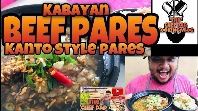 'BEEF PARES RECIPE| REVEALED| PINOY STREET FOOD| CHEF DAD| with AUBERON Dishwashing Liquid'