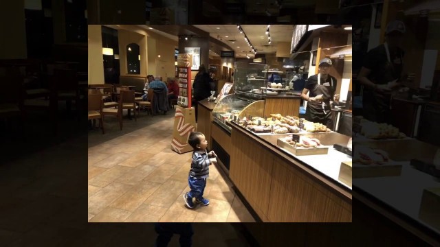 'Baby and Food || Ken 13 month old || Panera bread'