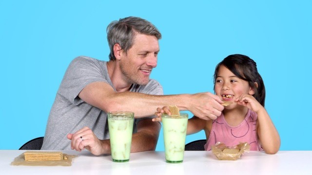 'Kids Try Their Parents\' Favorite Childhood Foods | Kids Try | HiHo Kids'