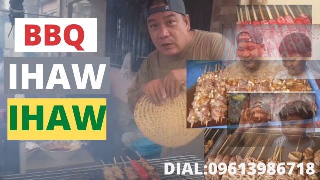 'IHAW IHAW IN PHILIPPINES STREET FOOD'