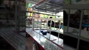 'Proses pembuatan warung mobil food truck keren'