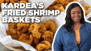 'Kardea Brown\'s Fried Shrimp Baskets | Delicious Miss Brown | Food Network'