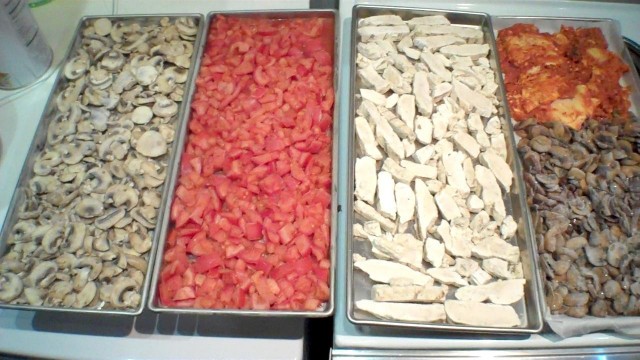 'Fajita Chicken and Tomatoes in a Home Freeze Dryer'