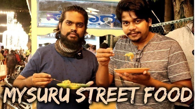 'Having Some Mysuru Street Food at Dasara 2020 | Dasara Festivel 2020 | Mysore Vlog | Kannada Vlog'