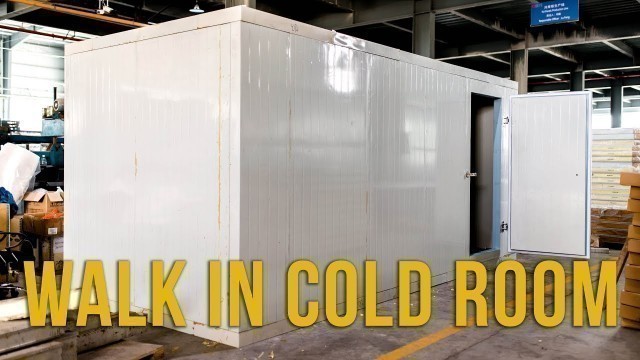 'Walk in Cold Room for Fresh Food Preservation'