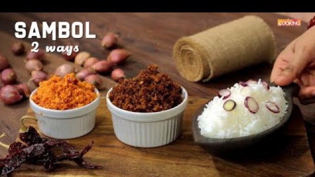 'Sambol 2 Ways | Pol Sambol | Masi Sambol | Sri Lankan Food'