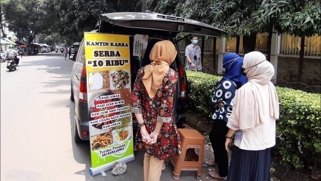 'KANTIN MOBIL !!! JUMAT BERKAH BELI 2 GRATIS 1 PAKET NASI HARGA RP. 10 RIBU - INDONESIAN STREET FOOD'