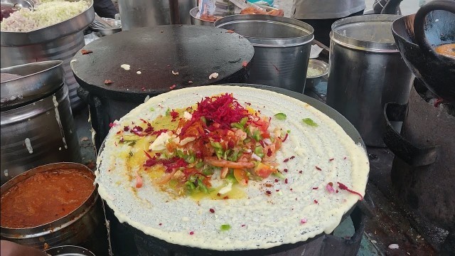 '|| MYSORE MASALA WITH SADA DOSA || Best In Taste || Indian Street Food || @ Rs 75/-'