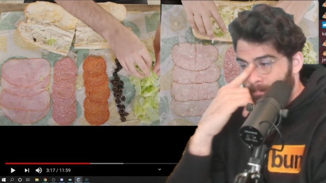 'HasanAbi Reacts to US vs UK Food Wars | Food Wars'