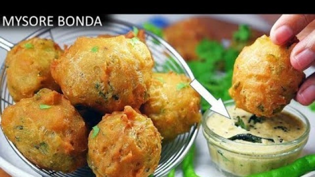 'Mysore Bonda Recipe | Street style Mysore bajji at home | Mysore bonda | MARIAM KITCHEN MARIAM'