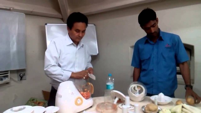 'FOOD PROCESSOR DEMO FOR BAJAJ ELECTRICALS   By G N Singh'