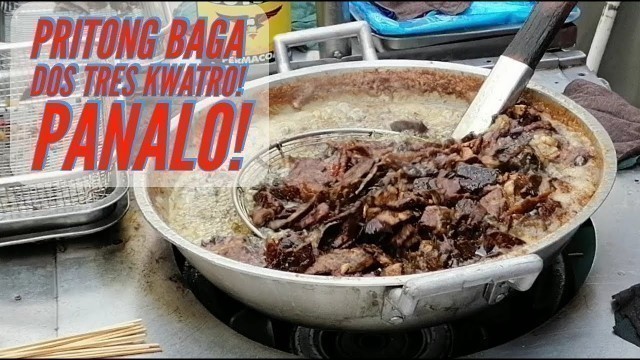 'Pinoy Street Food | Pritong Baga or Dos Tres Kwatro in Tondo Manila and more!'