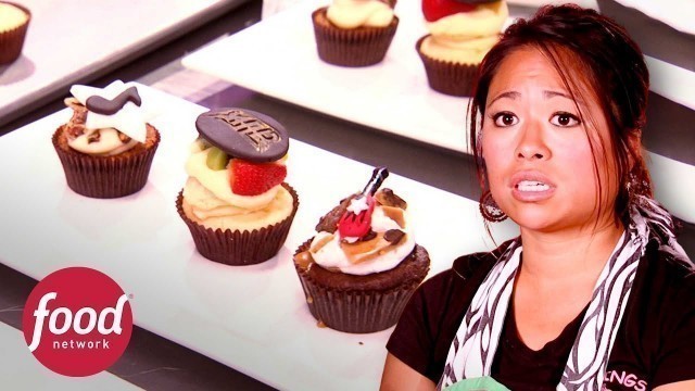 'Repostera se excede con el alcohol en la mezcla | Cupcake Wars | Food Network Latinoamérica'