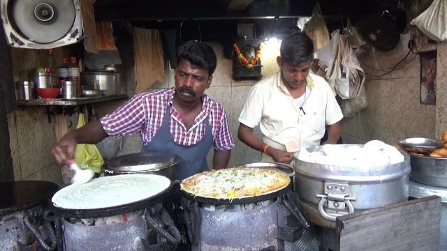 'Delicious Mumbai Street Food | IDLI Wala Dosa | Best Indian Breakfast'