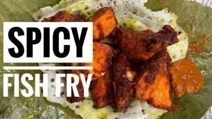 'Ultra Spicy Indian Street Food | Fish Fry from Lazeez Fish Fry Mysore'