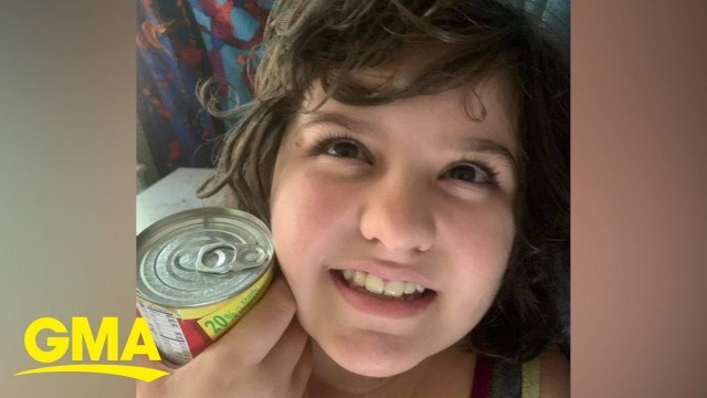 'Child with autism receives donation of 1,200 cans of favorite food'